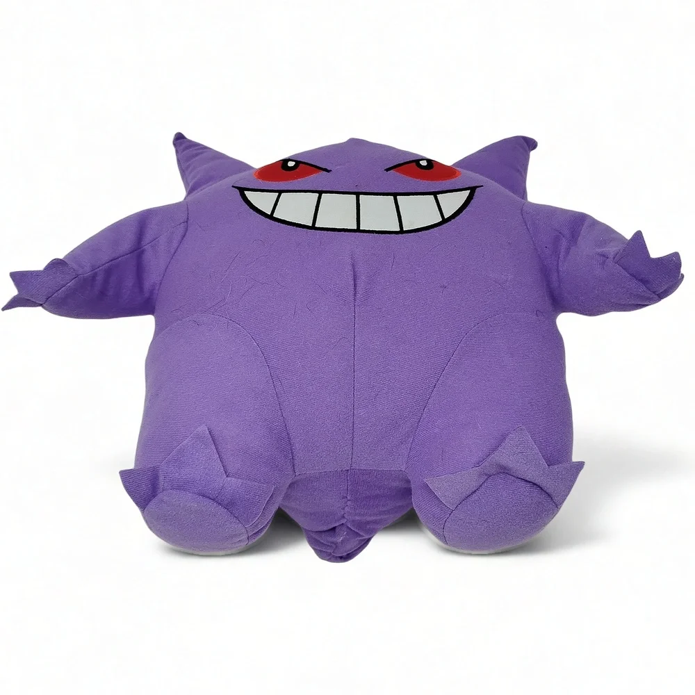Pokemon Gengar Hanging Plush 15 Inch Polyester Anime Gamer Minimalist Toy Doll